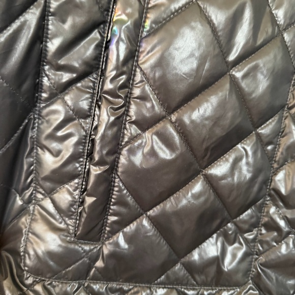 Halogen Black Quilted Women's Jacket 3X - Picture 8 of 8